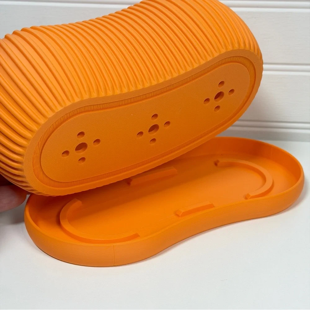 Terra Planter, Indoor Planter with Drainage Tray, Tabletop Planter, Ridged